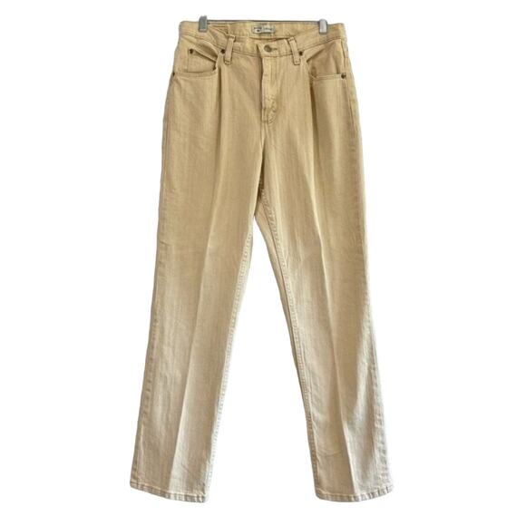 Lee Riders Women's 10M Khaki Denim Bootcut Straight Leg Jeans - Picture 1 of 10